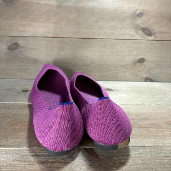rothys the point womens size 11.5 shoes magenta purple comfort work flats